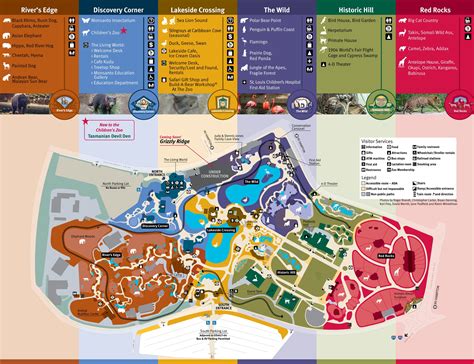 Printable Columbus Zoo Map