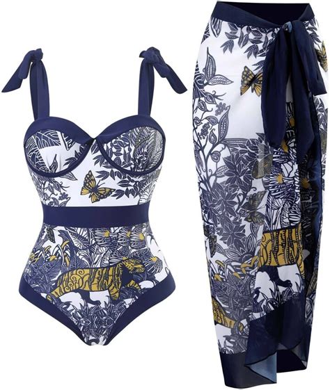 Baodan Bathing Suit Girls Size Longline Swimsuit Top High Waisted High Leg Bikini American