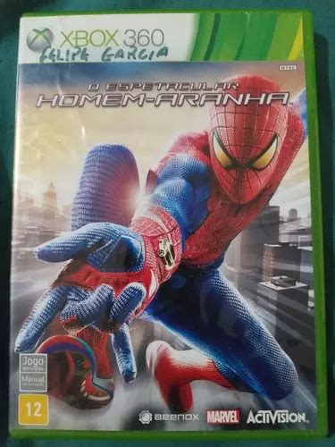 Jogo O Espetacular Homem aranha Xbox 360 Mídia Física Origi