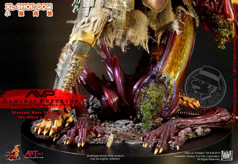 Hot Toys AC01 AVP 1 6th Scale Samurai Predator Figure With Diorama Base