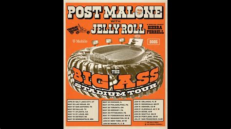 Post Malone Presents The BIG ASS Stadium Tour Featuring Jelly Roll