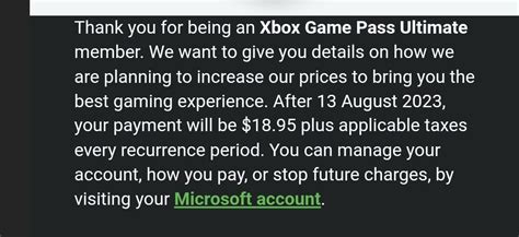 Gamepass ultimate is getting a price increase. : r/XboxSeriesX