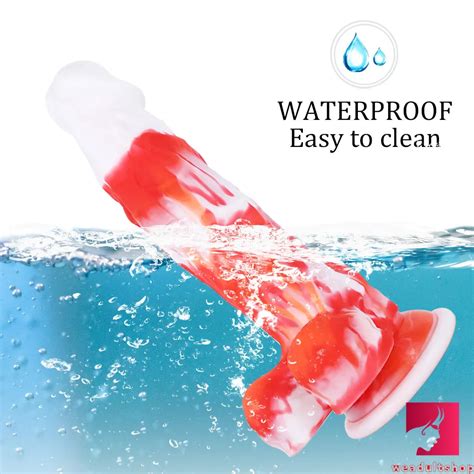 7 48in Realistic Flexible G Spot Thick Dildo With Shaft And Ball 7 48in Realistic Flexible G