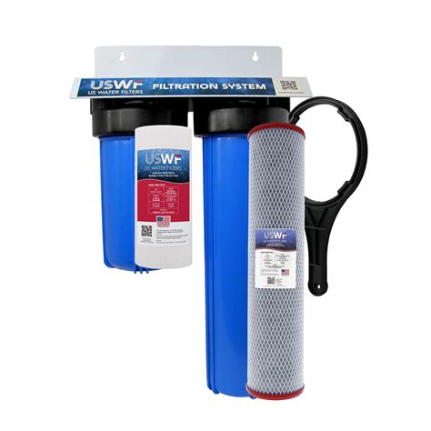 USWF Chloramine Reduction 2-Stage Whole House Water Filtration System