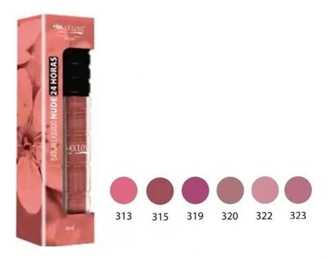Batom Liquido Matte Nude Max Love Box Un Atacado Revenda Frete Gr Tis