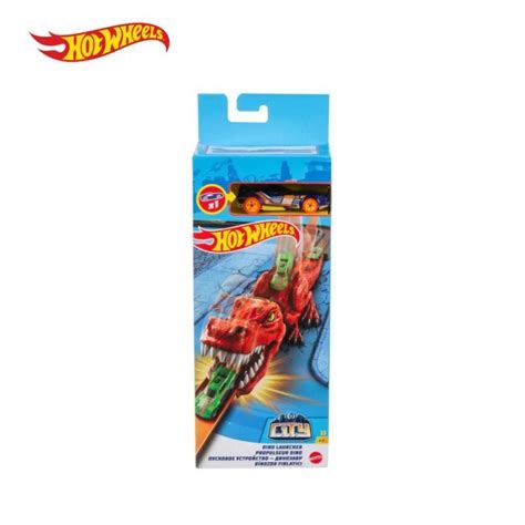 Jual Hot Wheels Track Nemesis Dino Launcher Playset Shopee Indonesia