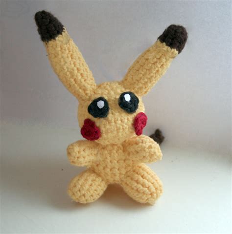 Pikachu Pokemon Go Pika Amigurumi Crochet Crochetmonkie