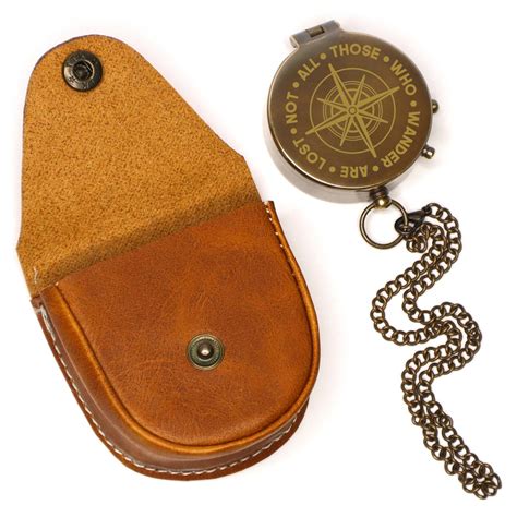 Personalized Compass With Custom Engraving Graduations Anniversaries