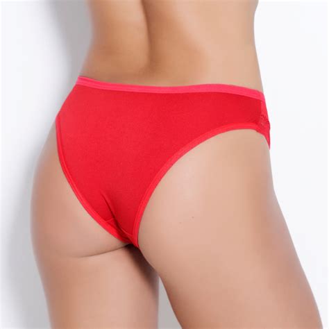 Calcinha Em Microfibra E Renda Lingerie BR Atacado Para