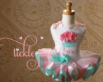 Hot Air Balloon Birthday Outfit Pink And MINT By TicklePants