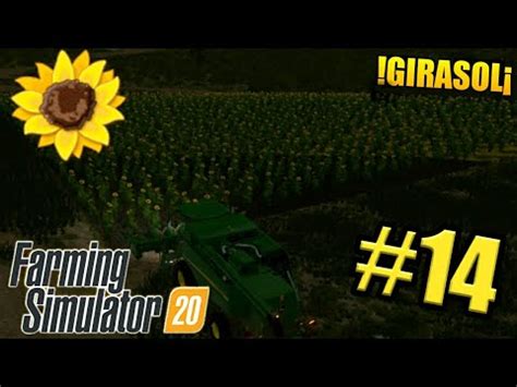 Cosechando Girasol Por Primera Vez Farming Simulator Youtube