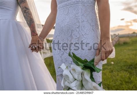 Two Brides Lesbian Royalty Free Images Stock Photos Pictures Shutterstock