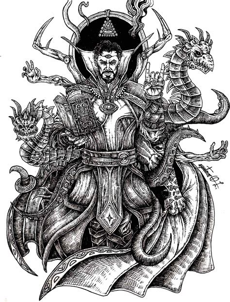 Doctor Strange Design by gusgusart24 on DeviantArt