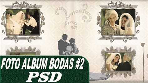 Pack Plantillas Psd Para Crear Fotoalbum Bodas Editables Por Capas