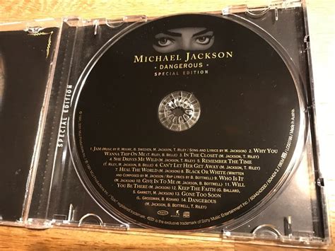 Michael Jackson Dangerous Special Edition