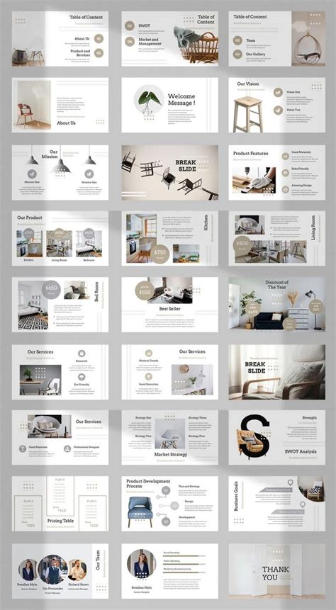 Best Furniture Powerpoint Presentation Templates Ksioks