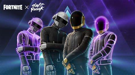Fortnite x Daft Punk collab: All skins, Jam Tracks, & more revealed ...