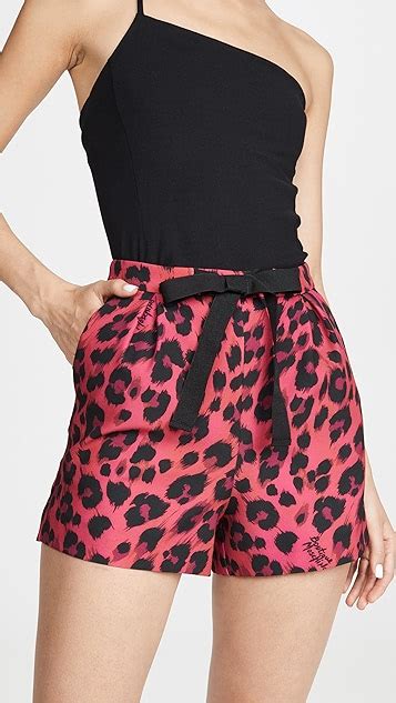 Boutique Moschino Leopard Shorts Shopbop