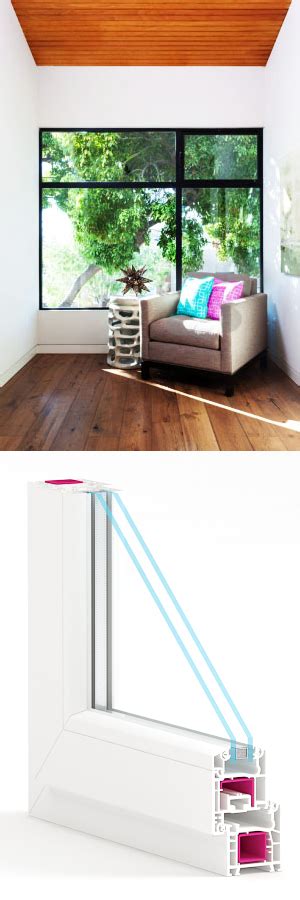 Образцы ламинации окон ПВХ