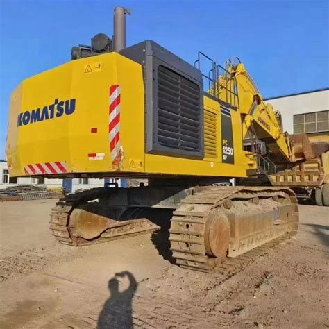 Super Large Excavator Second Hand Komatsu PC1250 125ton Used Giant