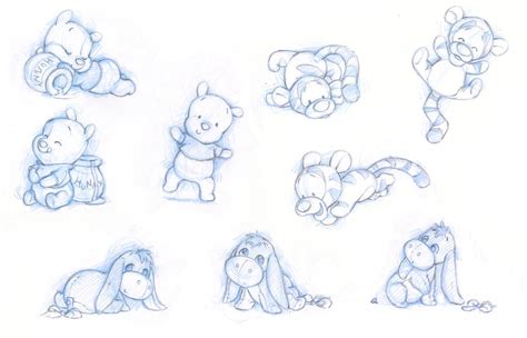 Baby Pooh Tigger And Eeyore By Shanemadeart On Deviantart