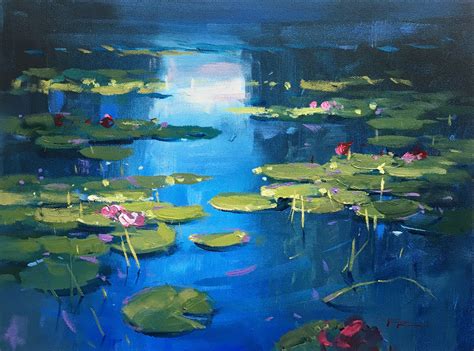 Paint Water Lilies Inspired By Monet