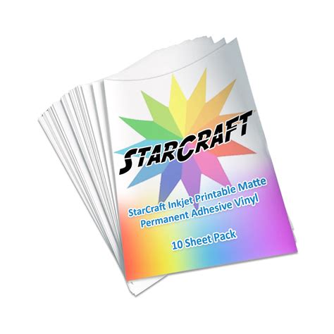 Starcraft Printable Adhesive Vinyl