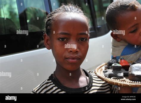 The Falasha Village In Ethiopia Stock Photo Alamy