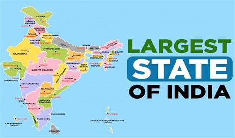 Largest State In India By Area And Population