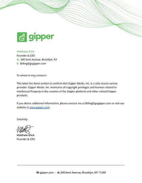 Sole Source Letter Gipper 2023 Pdf Host