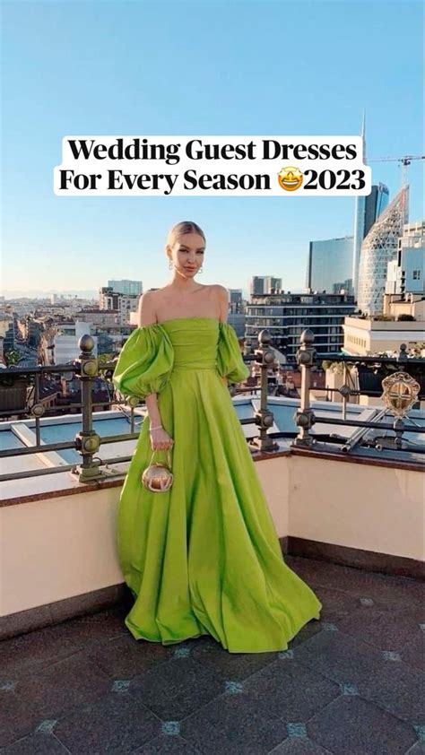 Wedding Guest Dresses For Every Season 🤩2023 | Ball gowns, Evening ...