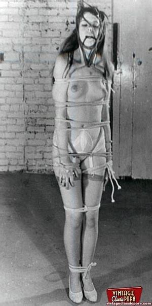 Sexy Hairy Pussy Some Real Vintage Bondage Sexy Chicks XXX Dessert