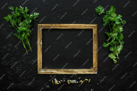 Состав здоровых ингредиентов с рамкой | Бесплатно Фото