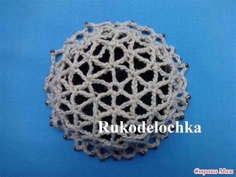 Сеточки для волос крючком. - Вязание - Страна Мам