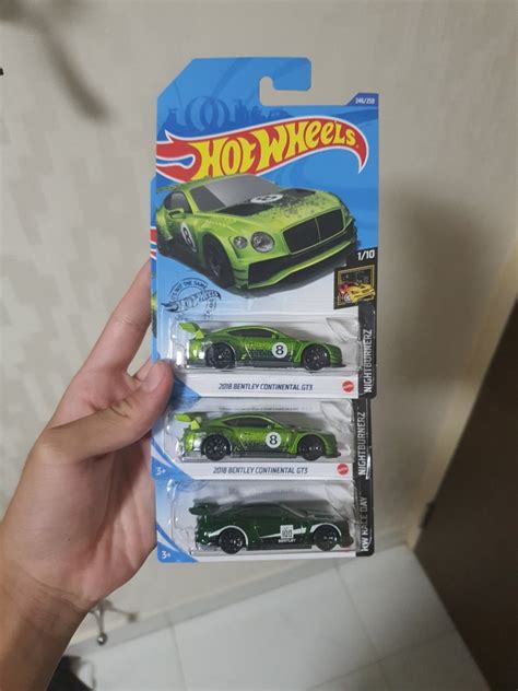 Hotwheels Hot Wheels Bentley Continental GT3 Hobbies Toys Toys Games On Carousell