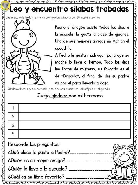 COMPLETO CUADERNO PARA TRABAJAR TRABADAS 80 PÁGINAS Spanish classroom