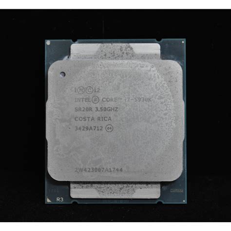Core i7-5930K 6核12線正式版送散熱風扇 (2011 X99 3.5G) 非i7-5820K 6850K | 蝦皮購物