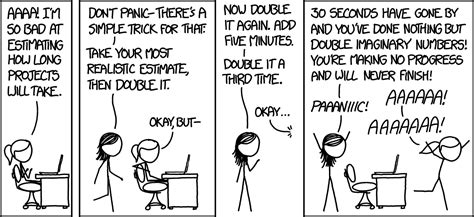 Xkcd Estimating Time