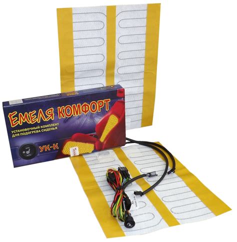 Встроенный подогрев сидений “Емеля-УК-комфорт” • Теплодом.бел