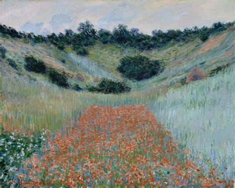 ArtMastered — Claude Monet, Poppy Field in a Hollow near...