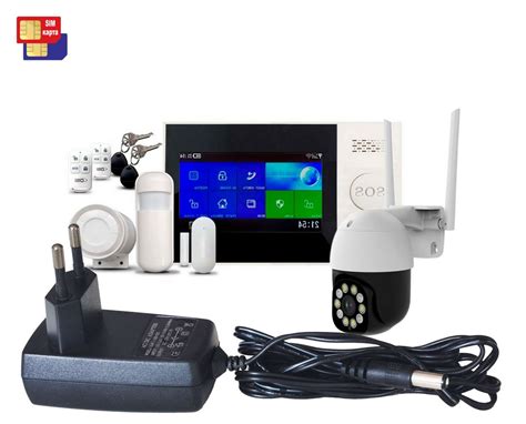 Набор GSM/Wi-Fi сигнализация с внешней камерой: Strazh Сенсор (GSM) и ...