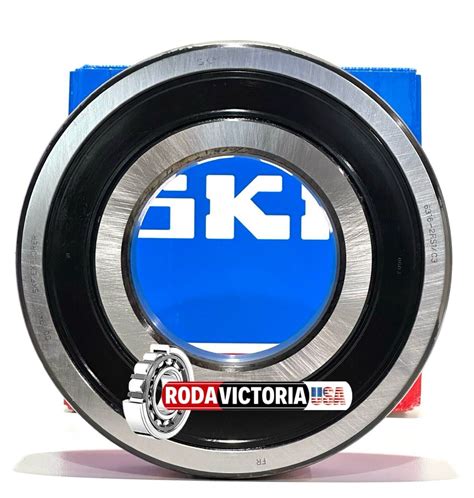 SKF 6316 2RS Deep Groove Ball Bearing, Rubber Sealed 80x170x39 mm ...
