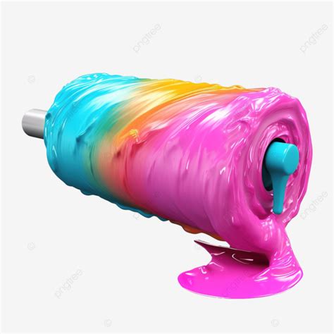 3d Paint Roller Tool Paint 3d Png Transparent Image And Clipart For