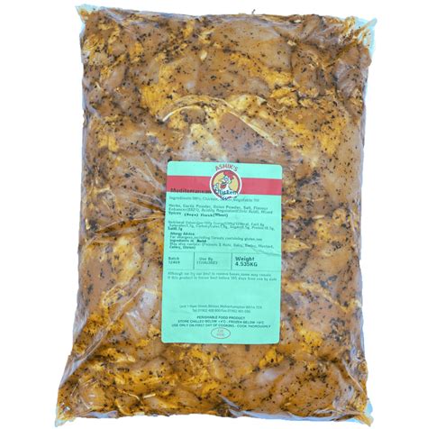 Chicken Kebab Mediterranean 45kg Chilled Elc Uk Ltd