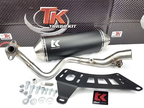 Turbo Kit Tk Gmax Edelstahl Auspuff Honda Sh Takt