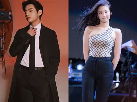 Love Sparks Bts V And Blackpinks Jennie Fuel Dating Rumors