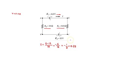 Solved A Single Loop Circuit Contains Two Resistors And Two