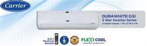 Ton Carrier Inverter Star Split Ac K Durawhite Dxi At Rs