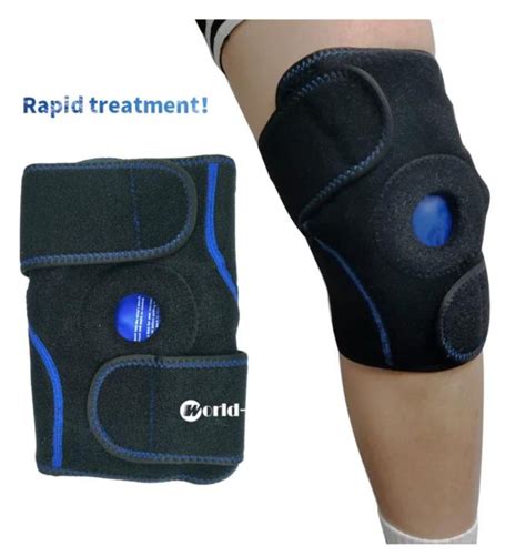 Knee Ice Pack Wrap Hot And Cold Therapy Reusable Knee Gel Pack Compression Best For Meniscus