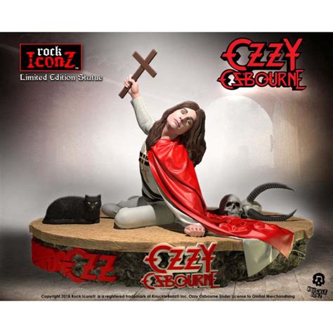 Figurine Knucklebonz Rock Iconz Ozzy Osbourne Ii Statue